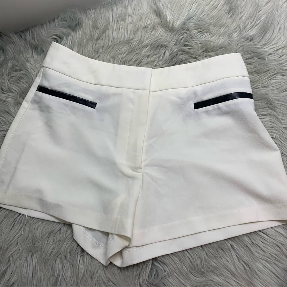 Aqua dressy high quality white shorts, like new